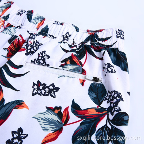 Printed Waterproof Board Casual Beach Shorts Swim